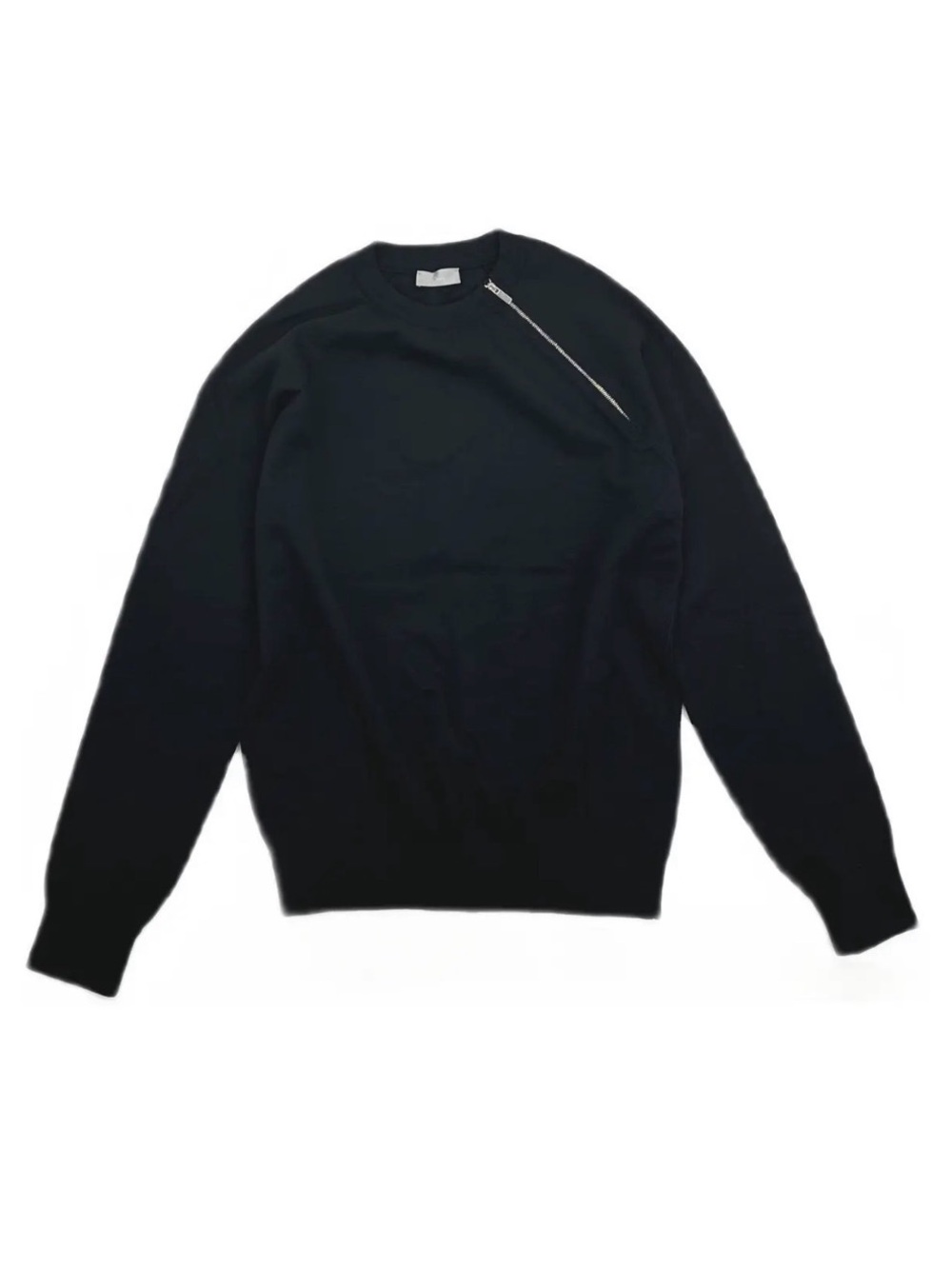 Dior Diagonal Zip Wool Sweater. New. Size M
Black color.